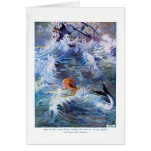 Vintage - little mermaid,