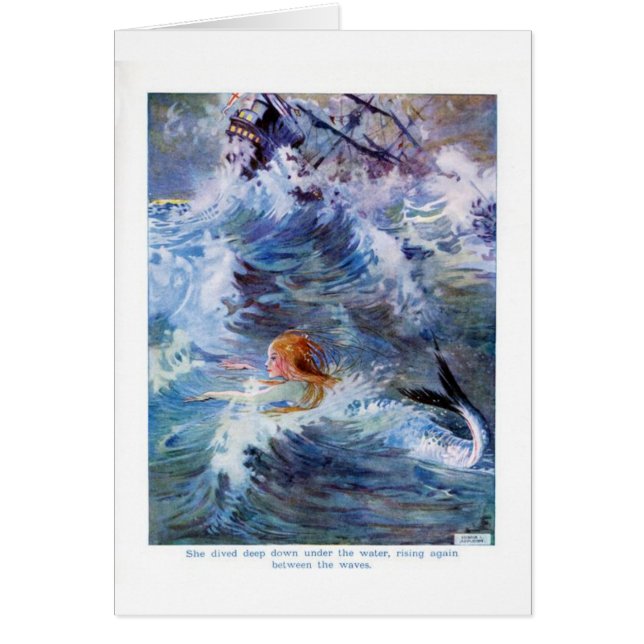 Vintage - little mermaid, (Frente)