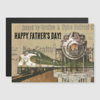 Vintage Locomotive Train Steampunk Engine