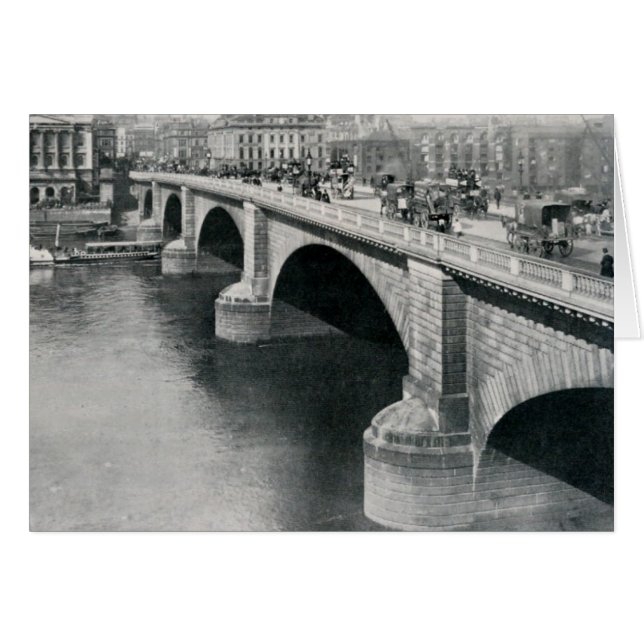 Vintage London Bridge (Anverso (Horizontal))
