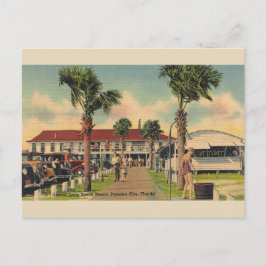 Vintage Long Beach Ciudad de Panamá, postal Florid
