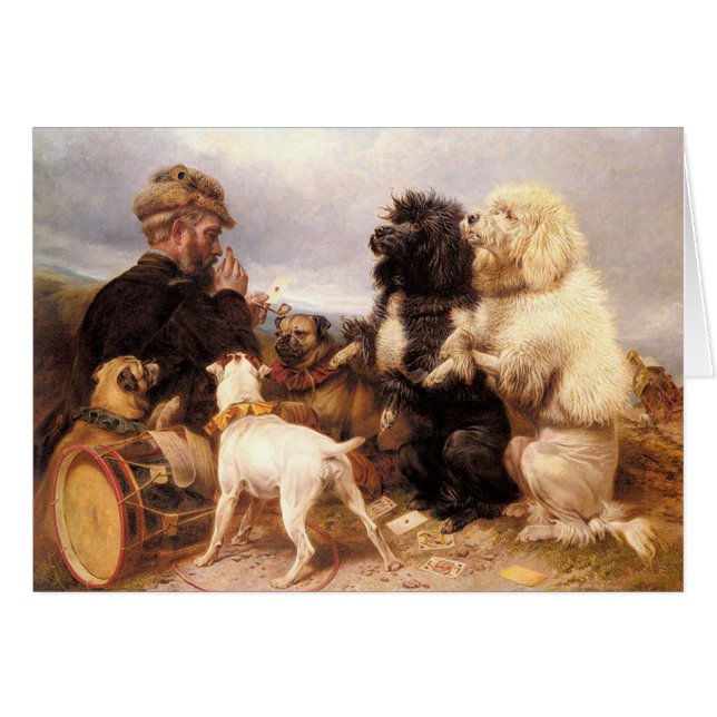 Vintage - los perros afortunados, (Anverso (Horizontal))
