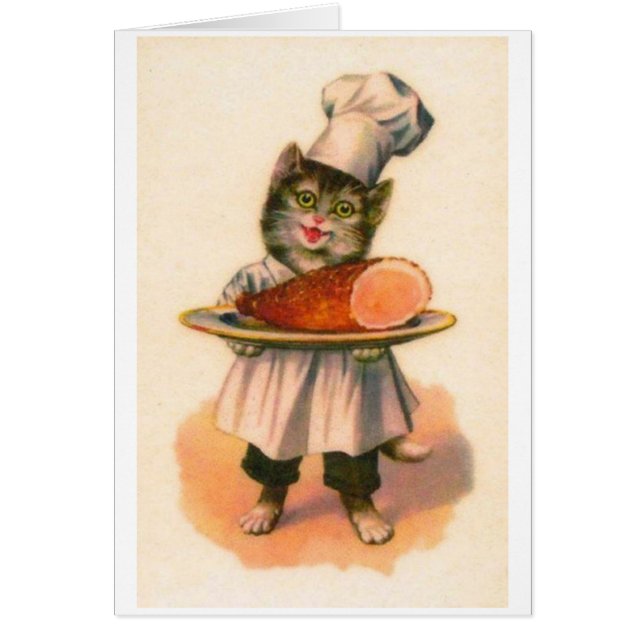 Vintage - los servicios del gato del cocinero (Frente)