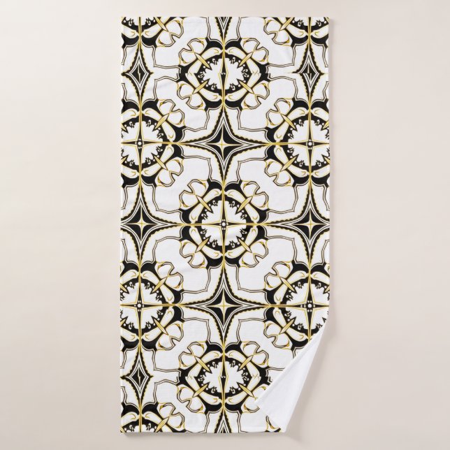 Vintage Luxe Tile (Toalla de baño)