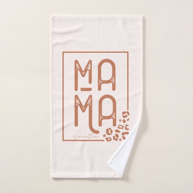 Vintage Mama (Toalla de mano)