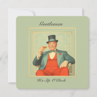 Vintage Martini Dandy - Caballeros, es Sip O'Clock