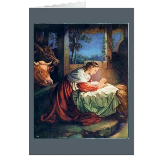 Vintage Mary and Baby Jesus (Frente)
