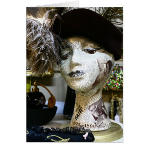 Vintage: Modelo de Vanity Fair - espacio en blanco