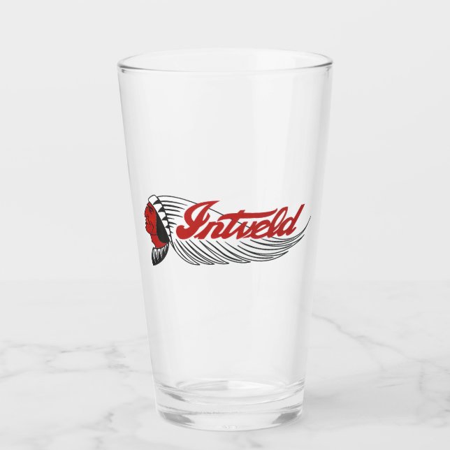 Vintage Motorcycle Logo White (Anverso)