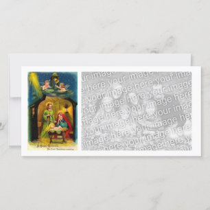 Vintage Nacimiento de Jesús en Navidad