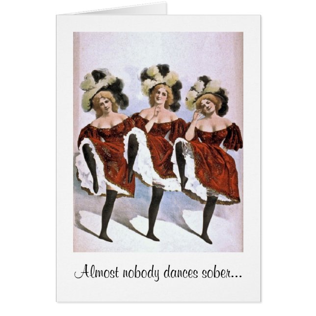 Vintage - Nadie baila sobrio, (Frente)