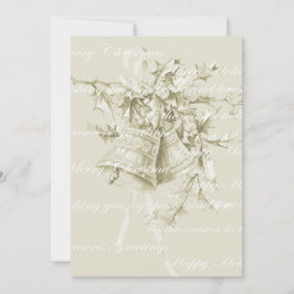Vintage navidad campanas neutras