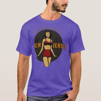 Vintage New Jersey Travel Bikini Lady