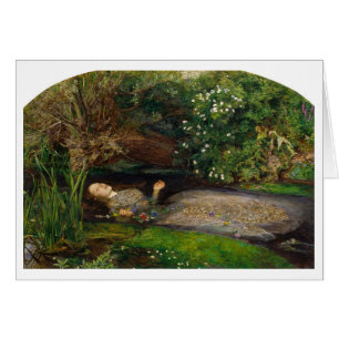 Vintage - Ofelia por Millais,