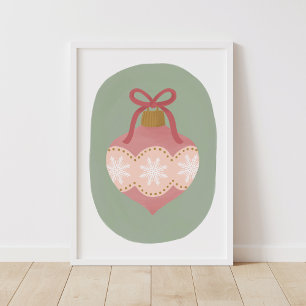 Vintage Ornament Holiday Home Decoración mural Art