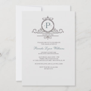 Vintage Ornamental 1 Invitación