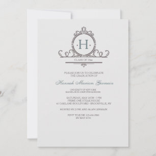 Vintage Ornamental 2 Invitación