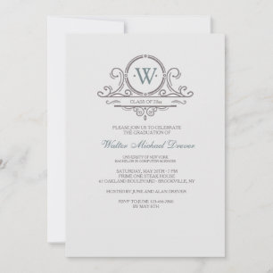 Vintage Ornamental 4 Invitación