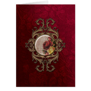 Vintage Ornate Floral