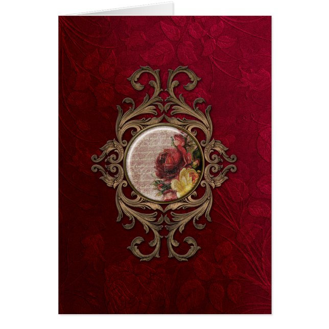 Vintage Ornate Floral (Frente)