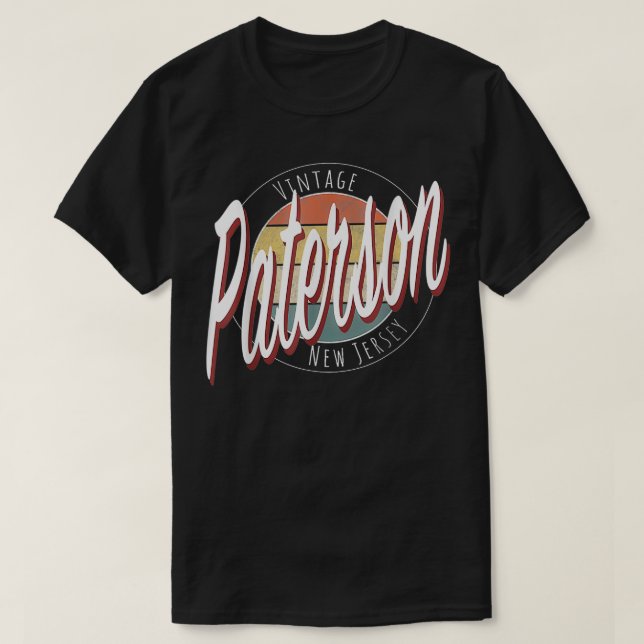 Vintage Paterson New Jersey (Diseño del anverso)