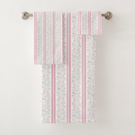 Vintage Pink Floral Coquette