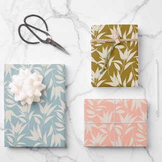 Vintage Placa Verde azulada de Mustard de hojas fl