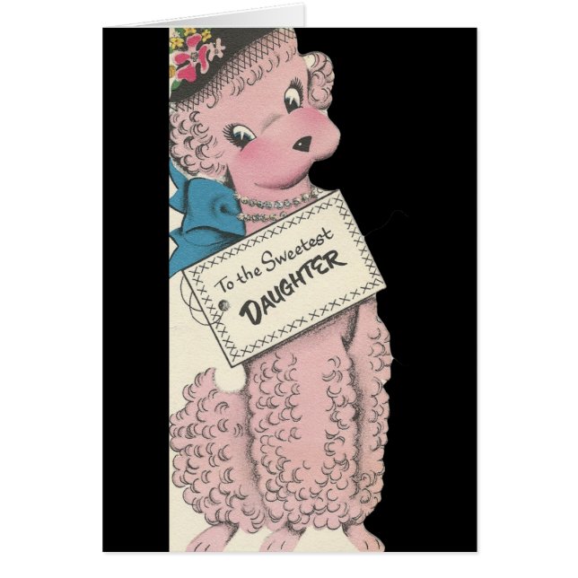 Vintage Poodle Daughter (Frente)