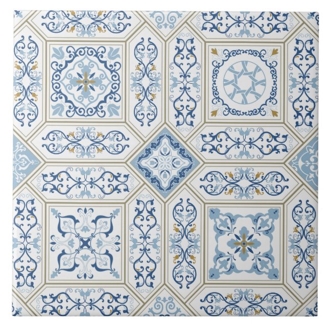 Vintage Portugal Azulejo traditional (Frente)