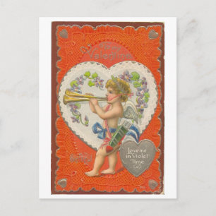 Vintage Postcard, 1910 de la tarjeta del día de