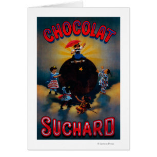 Vintage PosterEurope de Chocolat Suchard
