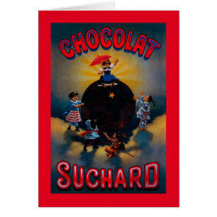 Vintage PosterEurope de Chocolat Suchard