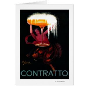 Vintage PosterEurope de Contratto