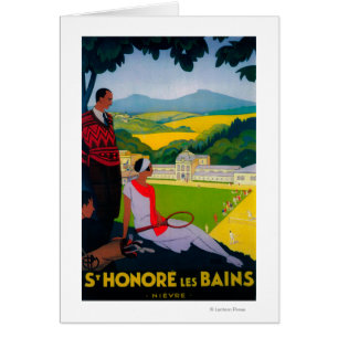 Vintage PosterEurope de Honore Les Bains