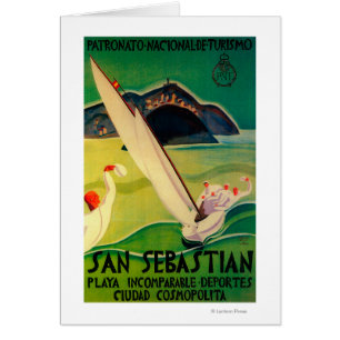 Vintage PosterEurope de San Sebastián