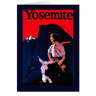 Vintage PosterYosemite, CA de Yosemite