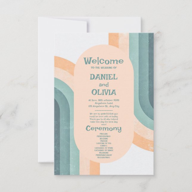 Vintage Rainbow Wedding (Anverso)