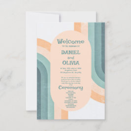 Vintage Rainbow Wedding