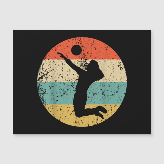 Vintage Retro Volleyball (Anverso)