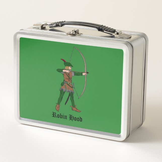 Vintage Robin Hood Lunchbox (Anverso)
