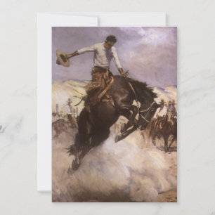 Vintage Rodeo Cowboy, Breezy Riding de WHD Koerner