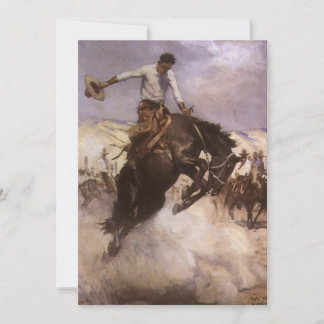 Vintage Rodeo Cowboy, Breezy Riding de WHD Koerner