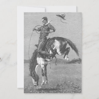 Vintage Rodeo Cowboys, Bucking Bronco por Remingto