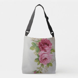 Vintage Rosa de col cruz de elegancia - Bolsa de c