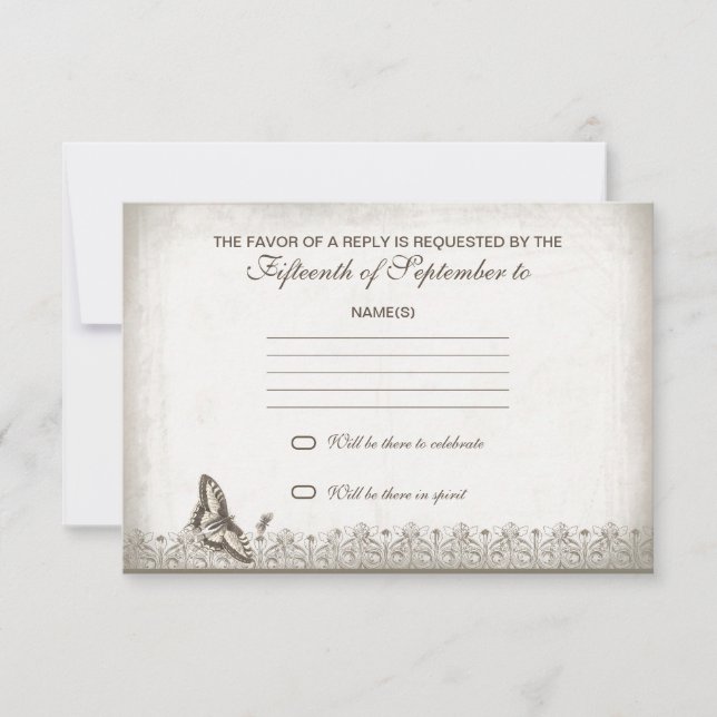 vintage rsvp (Anverso)