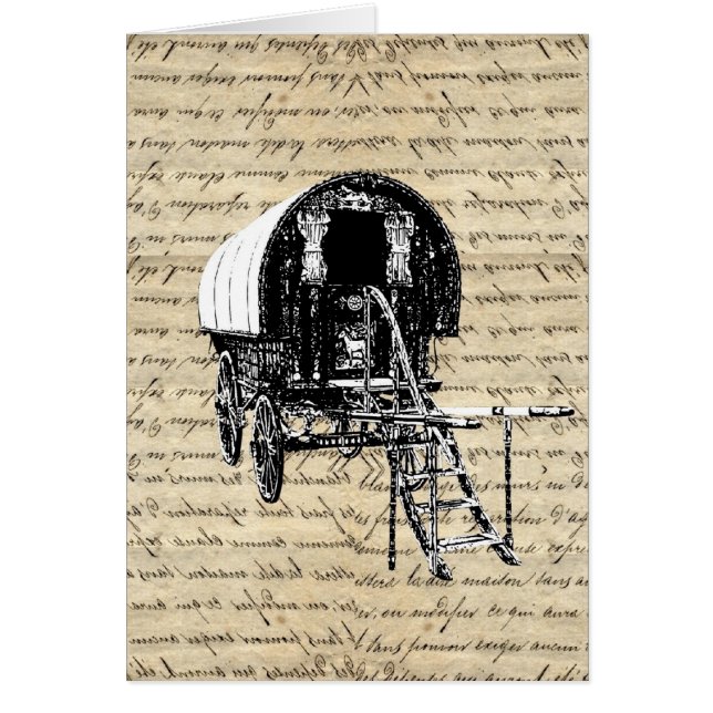 Vintage rumany gitano (Frente)