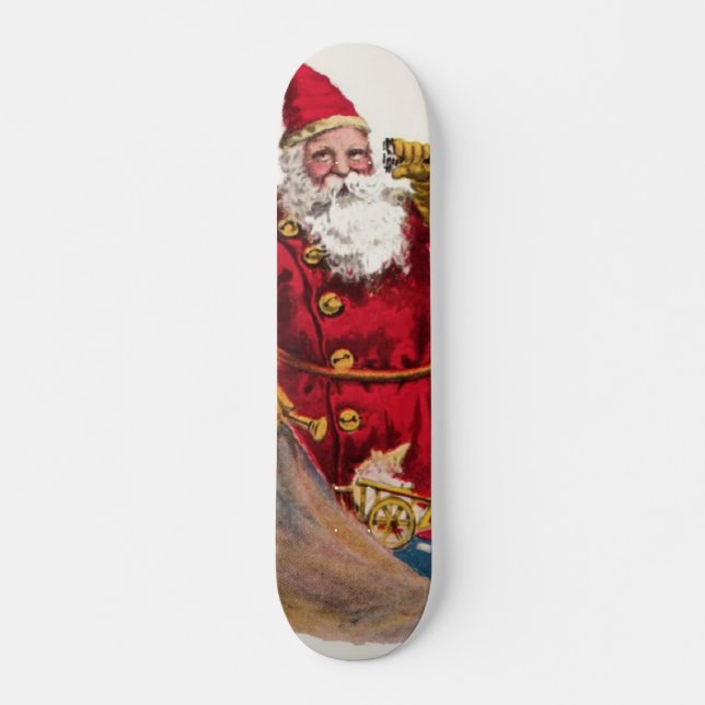Vintage Santa Skateboard (Anverso )