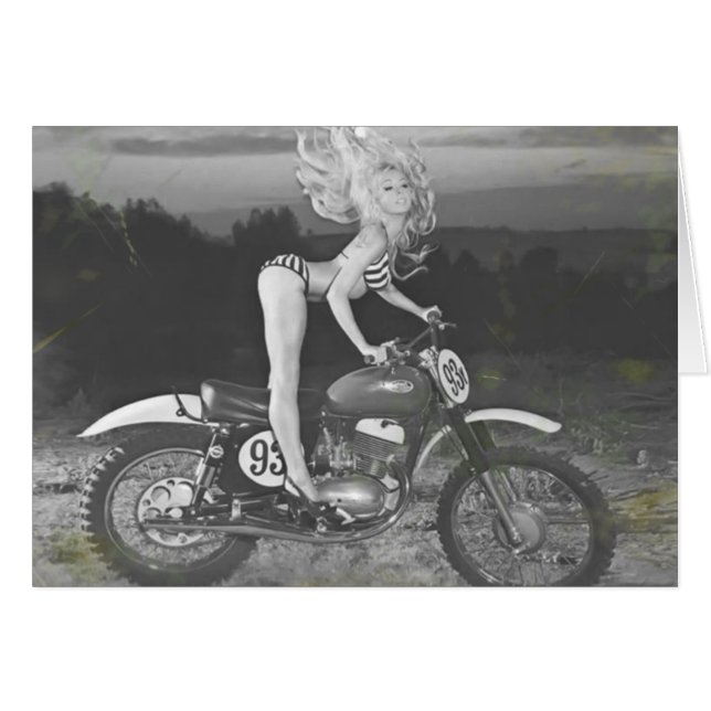 VINTAGE SCRAMBLER Y MODELO CALIENTE. (Anverso (Horizontal))