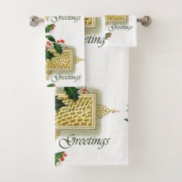 Vintage Seasons Greetings Navidades