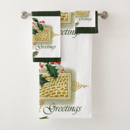 Vintage Seasons Greetings Navidades